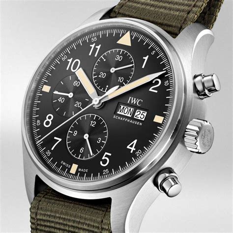 iwc classic pilot chronograph|IWC pilot watch performance chronograph.